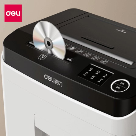 เครื่องทำลายเอกสารอัตโนมัติ DELI GA850-WH-01 25ลิตร สีขาว_3